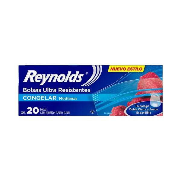Bolsas Resellables Medianas 20 piezas